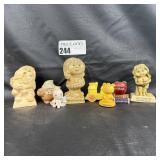 Eight Assorted Figurines