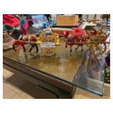 Hand-Painted Horse-Drawn Carriages