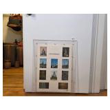 Framed Religious Poster with Text