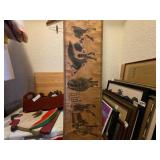 Chinese Hanging Scroll Five Oxen Painting