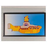 Framed Yellow Submarine Artwork