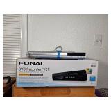 Funai DVD Recorder VCR Combo with Box