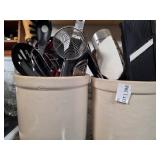 Ceramic Holders and Utensils