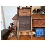 Vintage Wood and Metal Washboard