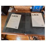 IKEA Lack Wall Shelf Set in Black
