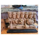 Burmese/Khmer Style Terracotta Relief