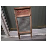 Wood and Metal Washboard by Two In One