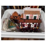 Handcrafted Miniature Buildings