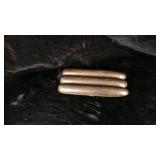 Metal Triple-Tube Cigar Case