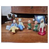 Hand-Painted Ceramic Figurines
