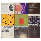 Nine Vinyl Record Albums