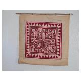 Handmade Textile Wall Hanging