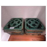 Antique Chinese Green Glazed Tiles