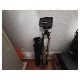 Two Adjustable Camera Tripods