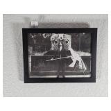 Framed Black-and-White Photograph