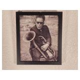 Framed Tom Waits on T Magazine Cover