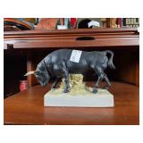 McCormick Bourbon Bull Decanter Figurine