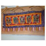 Tibetan-Style Hanging Textile Art