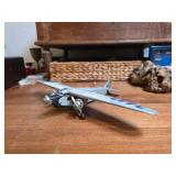 Diecast Model Airplane with Texaco Logos