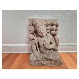 South Asian Sandstone Hindu Deity Sculpture