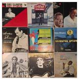 Nine Jazz and Blues Vinyl Records