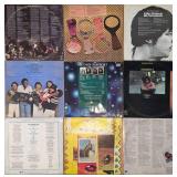 Nine Vinyl Record Albums