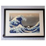 Reproduction of The Great Wave off Kanagawa