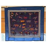 Hmong Story Cloth Tapestry 1995