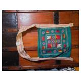 Hand Embroidered Bohemian Tribal Shoulder Bag