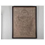 Tibetan Buddhist Wheel of Life Print