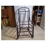 Wooden Rocking Chair Frame