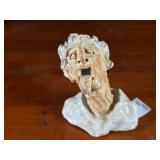 Abstract Ceramic Bust Sculpture