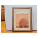 Framed Portrait Artwork with Matting