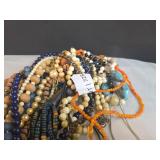 Beaded Necklaces & Pendant Set