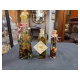 Bath Oil Bottles w/ Botanical Inclusions