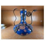 Vintage Tibetan teapot (Ewer or wine pot)