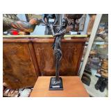 Art Nouveau Figure w/ Flute