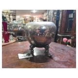 Patina Silver - plated serving bowl/pot
