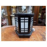 Japanese - inspired table lamp lantern