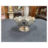 Vintage Silver Scalloped Edge Bowl