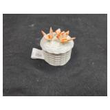 Schmid Bone China Trinket Box - Floral Lid