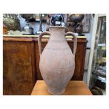 Terracotta Amphora Vessel - Dual Handles
