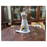 Unicorn Figurine w/ Rainbow bell