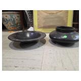 Barro Negro (black clay) pottery Set; Mexican