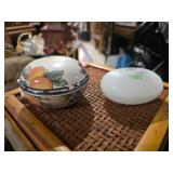 (L)Mikasa Intaglio Garden Harvest Trinket Box