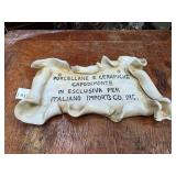 Ceramic Capodimonte Italy Plaque