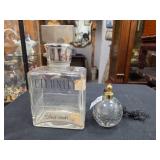 Eternity Calvin Klein Perfume Bottle & Atomizer