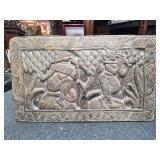 Decorative wooden Santhal Wedding Panel UNESCO