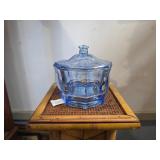 Vintage Indiana Glass "Concord" Lidded Candy Dis