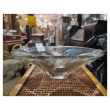Vintage Daum Crystal Glass bowl; France